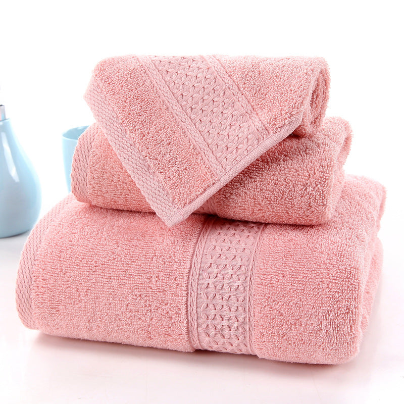 Long-Staple Cotton Towel Set | Absorbent Jacquard Towels | JParker