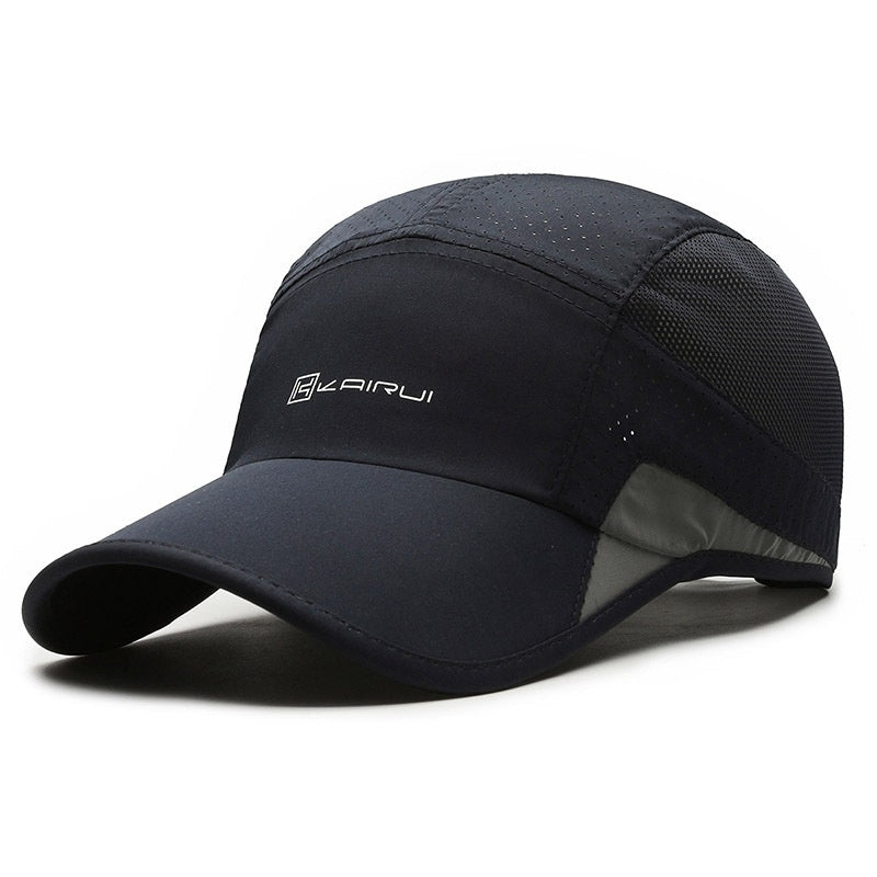 Quick-Dry Breathable Peaked Cap - Lightweight Hollow Unisex