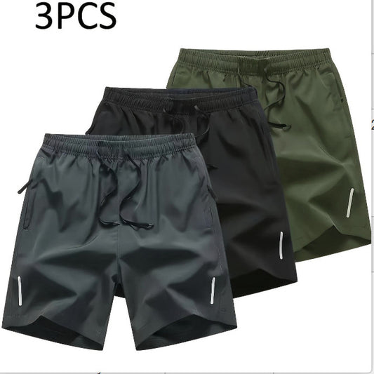 Men's Cargo Shorts Multi-Pack | Polyester Drawstring with Belt XXS-3XL