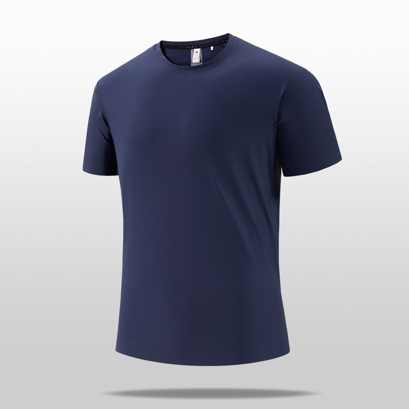 Men's Seamless Stretch Sports Top | Plus Size M–5XL