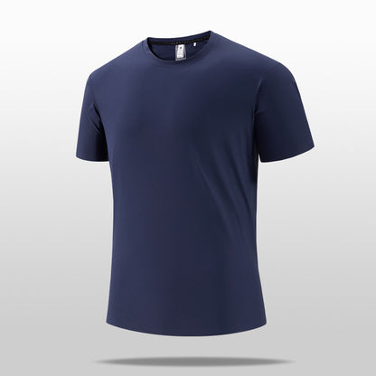Men's Seamless Stretch Sports Top | Plus Size M–5XL