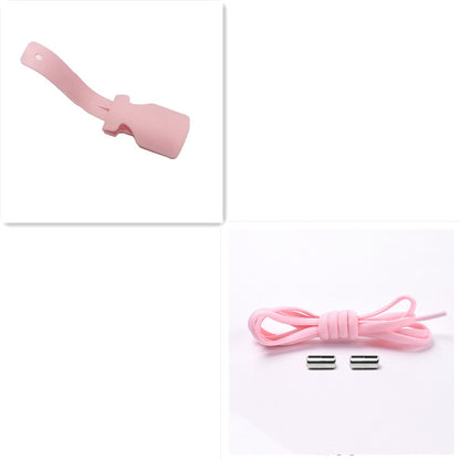 Elastic No-Tie Shoelaces – Half-Round Capsule Lock, 22 Colours