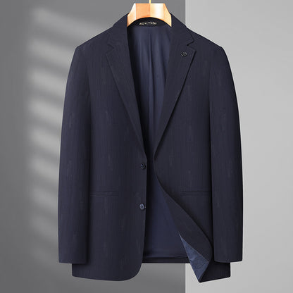 Men's Nylon Blazer – Light Business Casual Jacket | XL–7XL