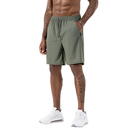 Men's Ice Silk Quick-Dry Sports Shorts