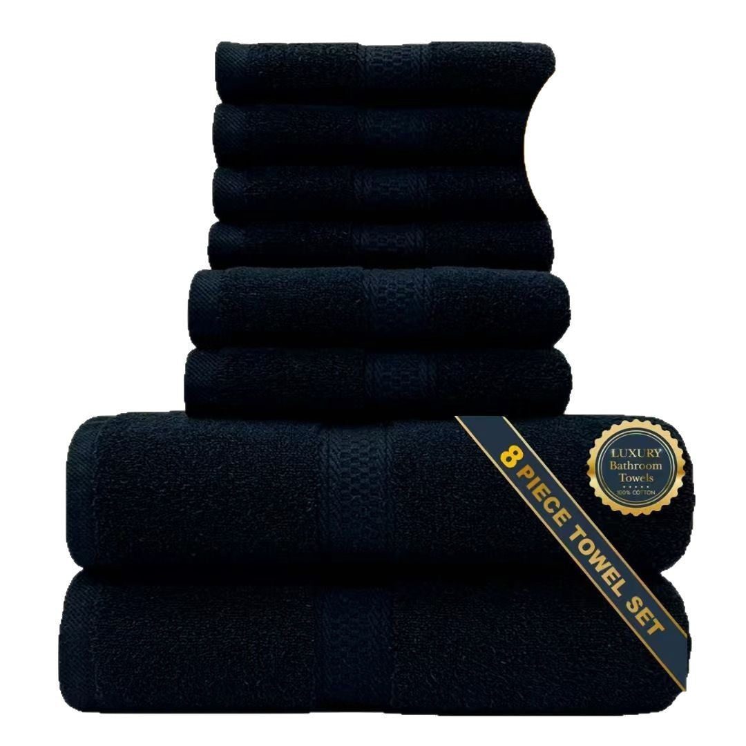 Pure Cotton Jacquard Bath Towel | Rice Grain Weave | 4 Sizes & 5 Colours