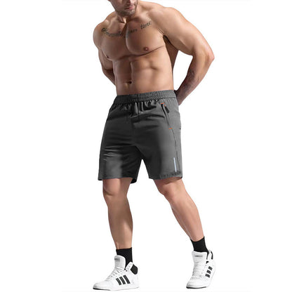 Men's Bamboo Blend Elastic Waist Sports Shorts