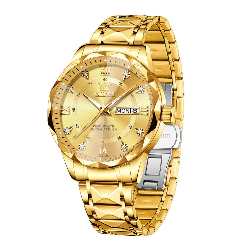 Men's Luminous Waterproof Quartz Watch | Business Style | Multiple Colourways