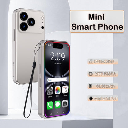 4" Mini Unlocked Smartphone | Android 8.1, 3GB RAM, Dual SIM