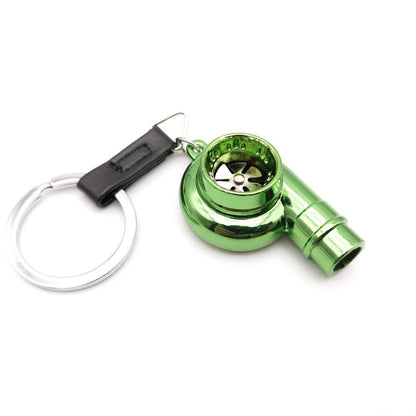 Turbo Whistle Alloy Keychain | Car Charm 12 Colours | JP Collections