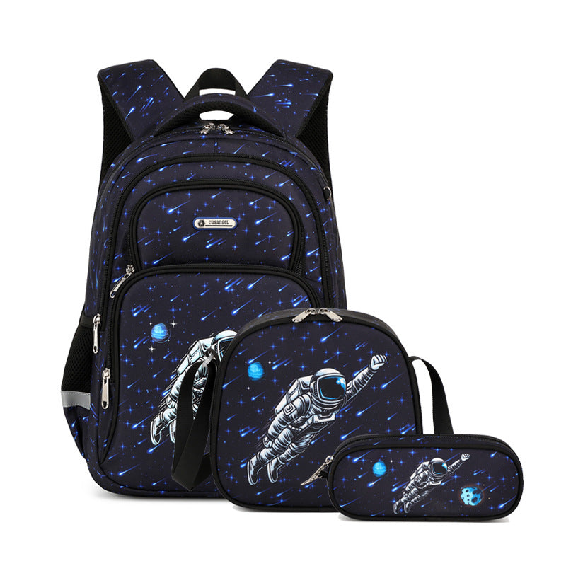 Kids' Animal School Backpack Set – Lightweight & Spine-Protection