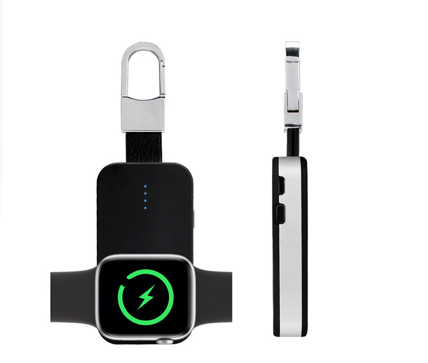 Apple Watch Wireless Power Bank Keychain | Portable Mini Charger
