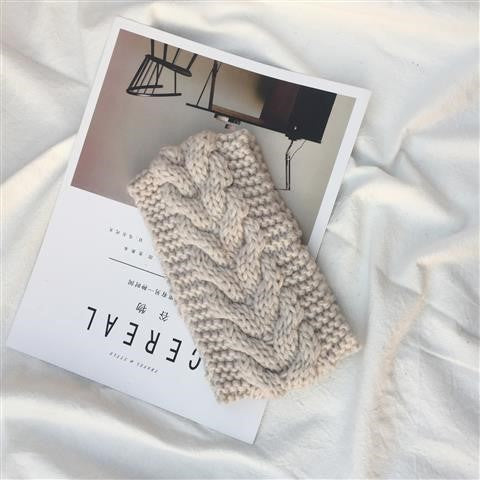 Women's Knitted Wool Headband – 9 Colours