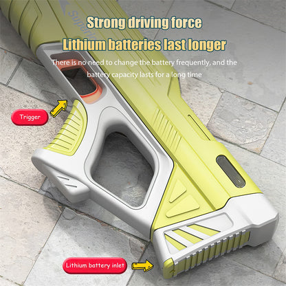 Electric Auto Water Gun | USB Rechargeable Auto-Fill 26–32ft Range