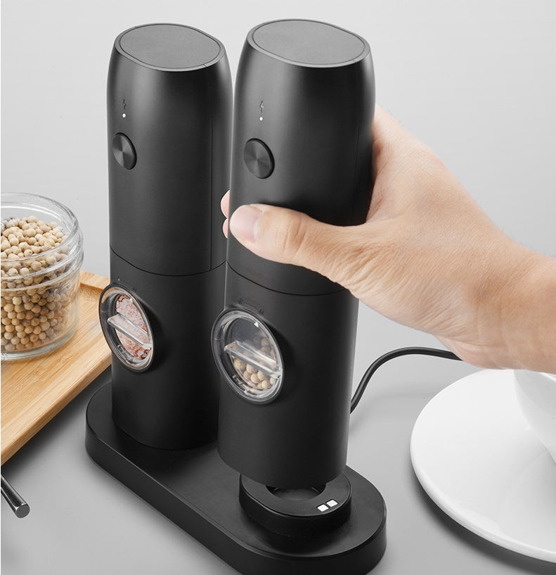 Electric Ceramic Burr Spice Grinder | USB-C Rechargeable | Single & Twin Pack
