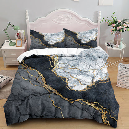 European Landscape Print Bedding Set | Multiple Sizes & Designs