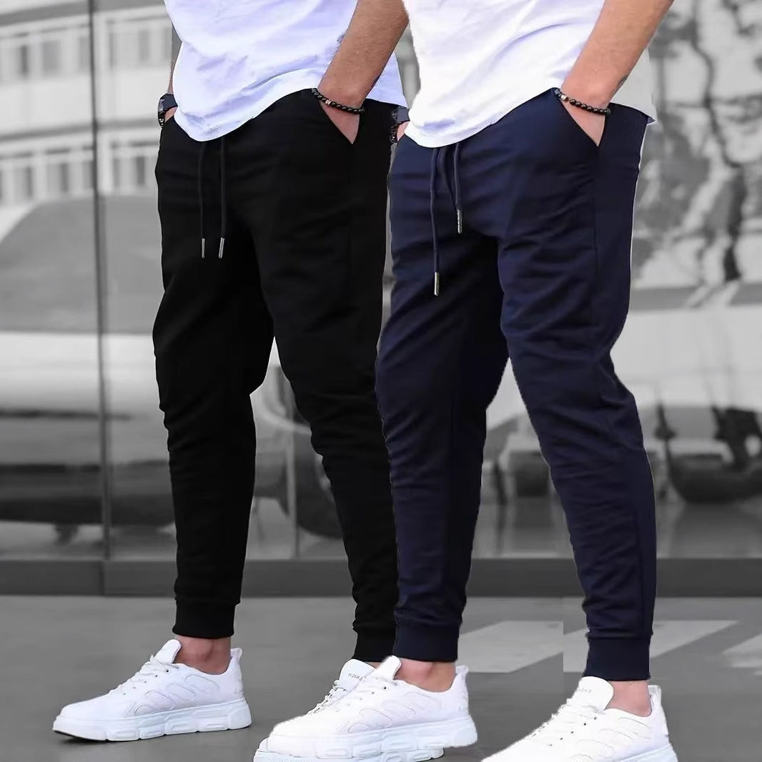 Men's Terry Cloth Casual Trousers | Relaxed Fit S-2XL