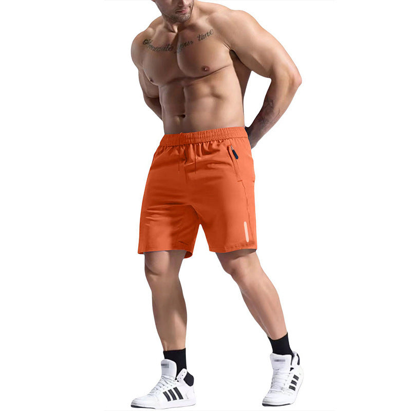 Men's Bamboo Blend Elastic Waist Sports Shorts