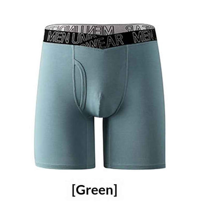 Men’s V-Shape Boxer Briefs – Breathable Extended Length Running Underwear