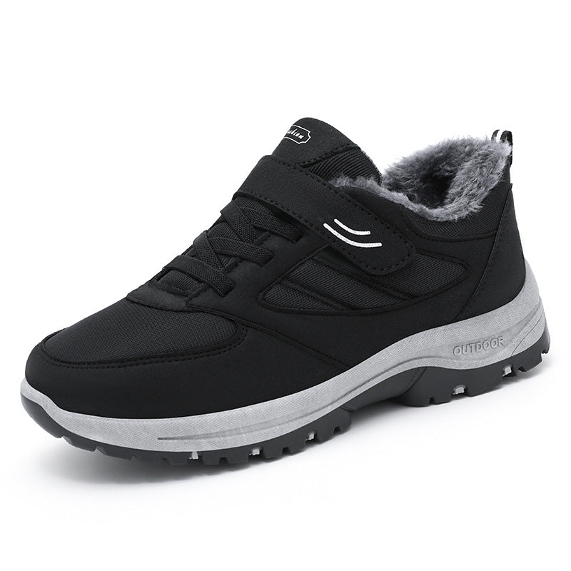 Winter Warm Cotton Boots | Men's & Women's Velcro Snow Boots