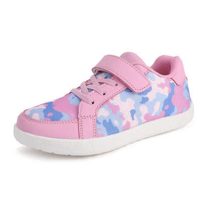 Children's Velcro Wide Toe Trainers | Lightweight Kids Shoes