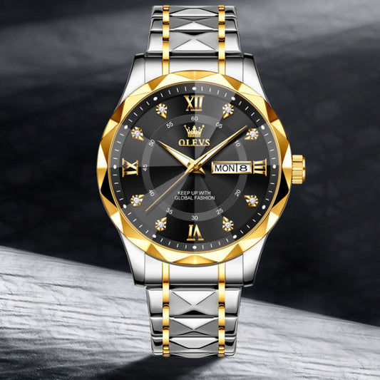 Men's Luminous Waterproof Quartz Watch | Business Style | Multiple Colourways