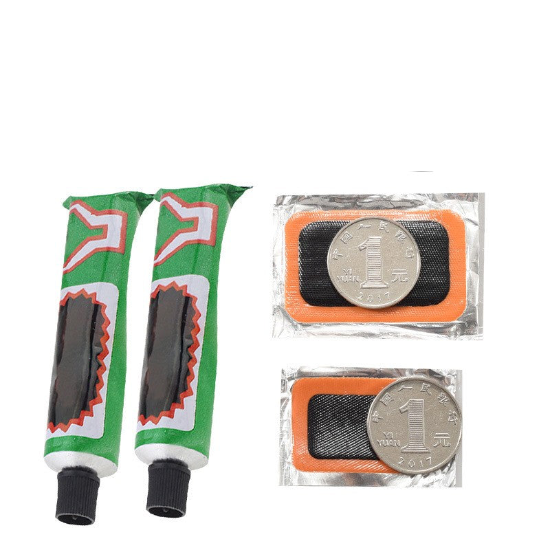 Bicycle Tyre Repair Kit – Large Patches, Small Patches & Tyre Sealant