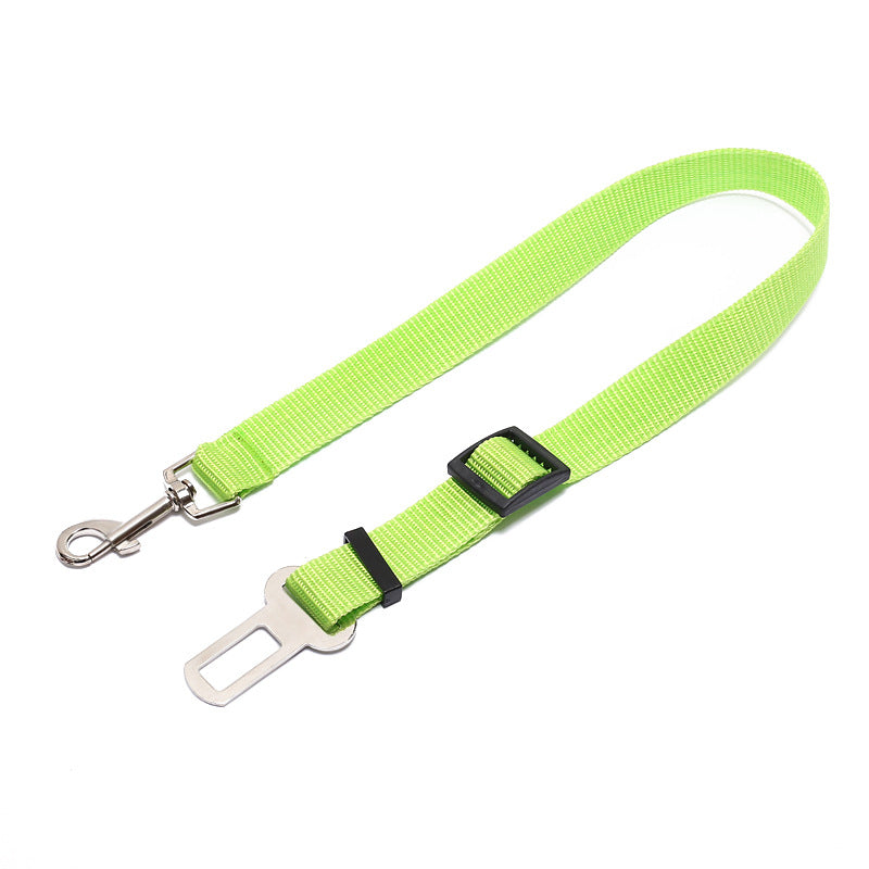 Pet Car Seat Belt Safety Lead | Adjustable Nylon Dog Travel Tether