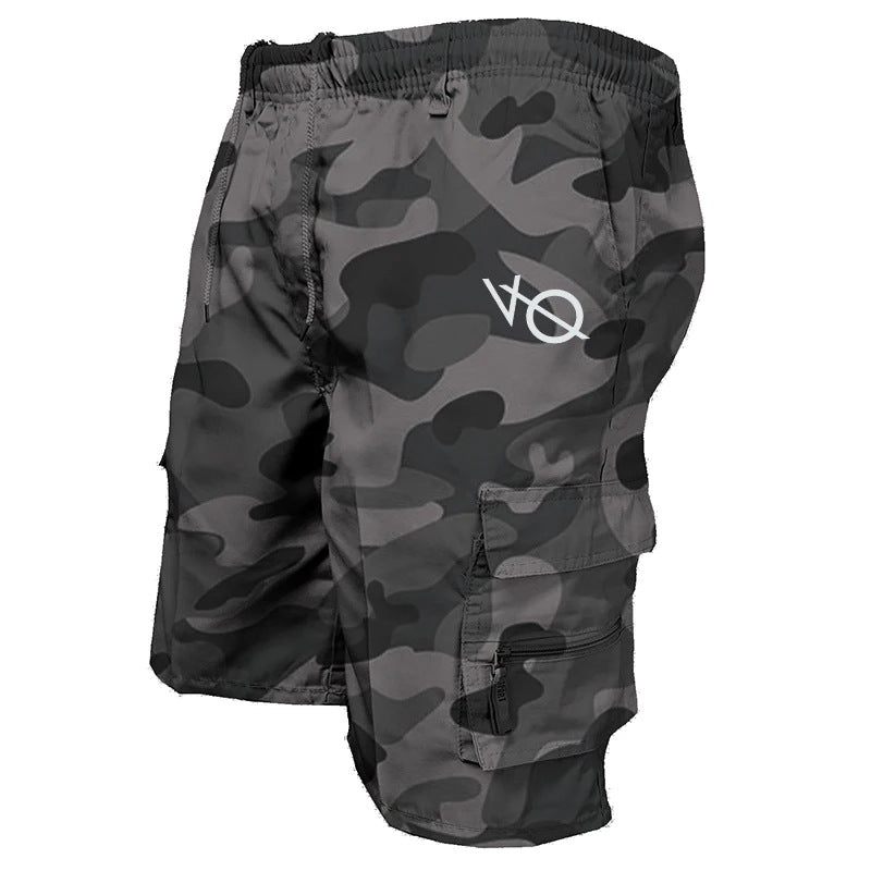 Men's Polyester Casual Workwear Shorts | High Waist Relaxed Fit S-3XL