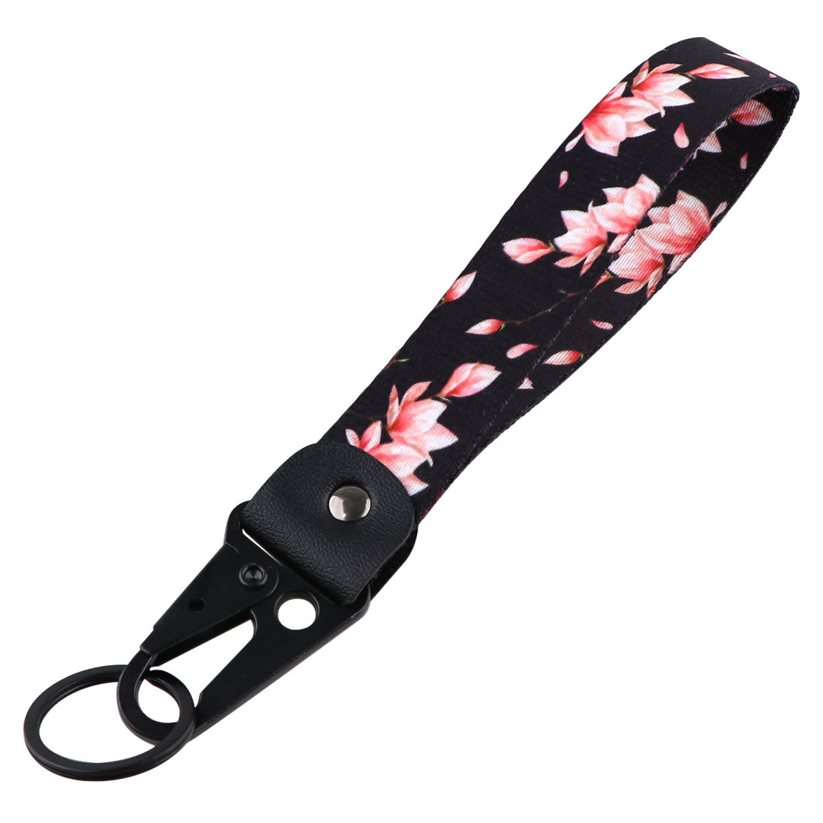 Cherry Blossom Leather & Metal Keychain | 15 Designs | JP Collections