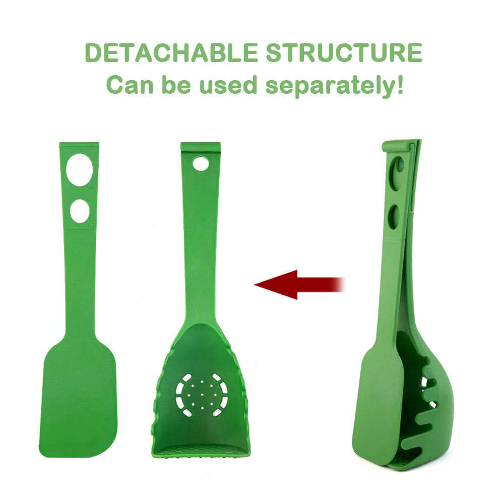 Plastic Kitchen Spatula & Noodle Spoon Set – Cooking Utensils
