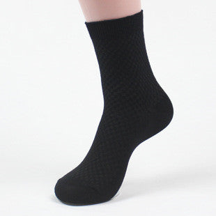 Men's Bamboo Fibre Business Socks – 5 Colours, Multi-Pack
