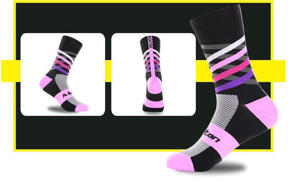 Unisex Nylon Multi-Sport Socks – Cycling Running Basketball Hiking