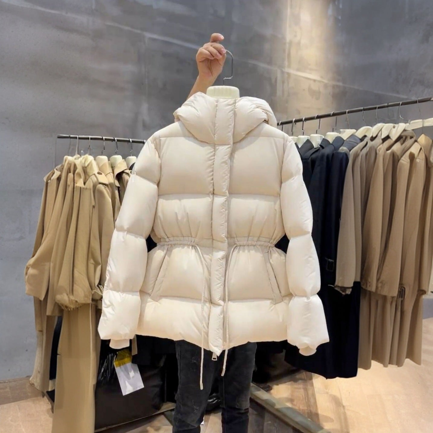 Women's Slim-Fit Padded Cotton Jacket – Elegant Winter Coat | 4 Colours | S–XL