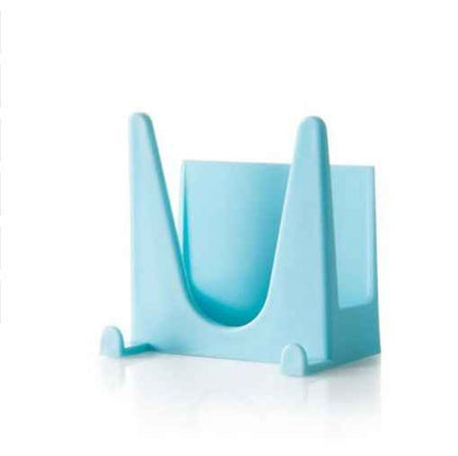 Wall-Mounted Pot Lid & Kitchen Utensil Holder – Adhesive PP Cabinet Organiser