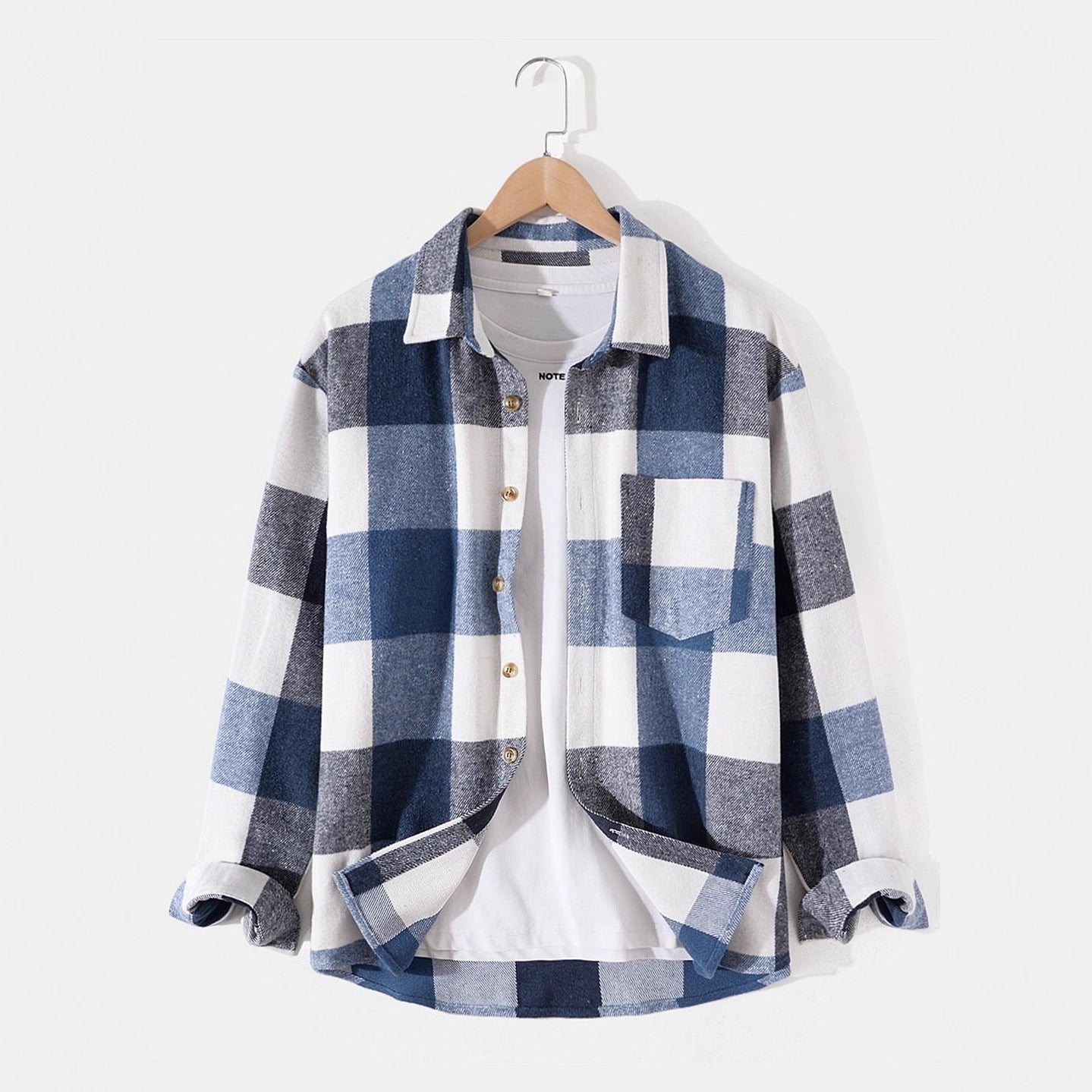Men's Graphic Print Pullover Shirt – Relaxed Loose Fit | S–6XL