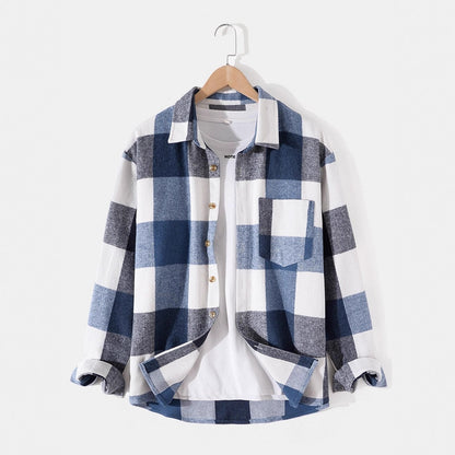 Men's Graphic Print Pullover Shirt – Relaxed Loose Fit | S–6XL