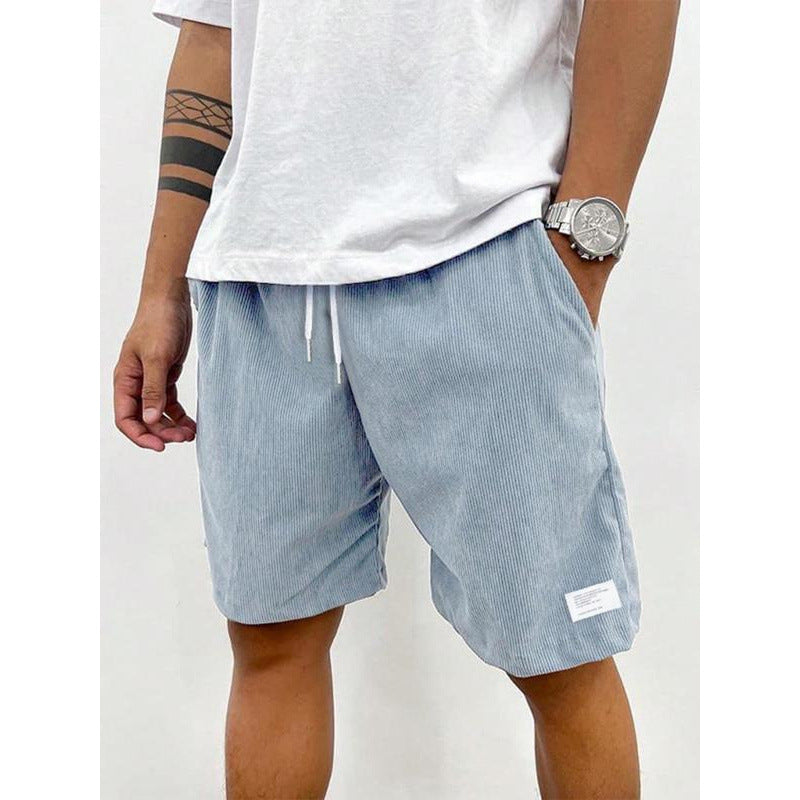Solid Colour Casual Shorts