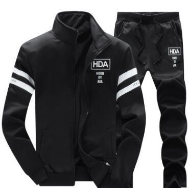 Men's Sweatshirt Jacket – Casual Top in Black, Grey & Navy, M–4XL