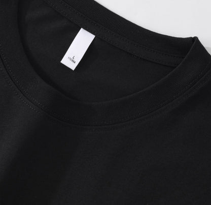 Men's Loose Fit Graphic Cotton T-Shirt S-5XL
