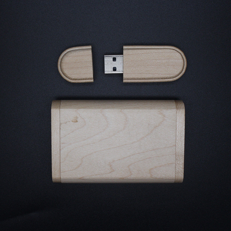 Natural Wood USB Flash Drive