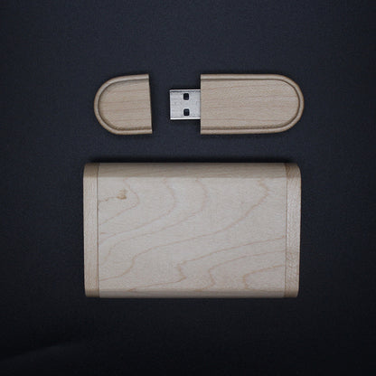 Natural Wood USB Flash Drive