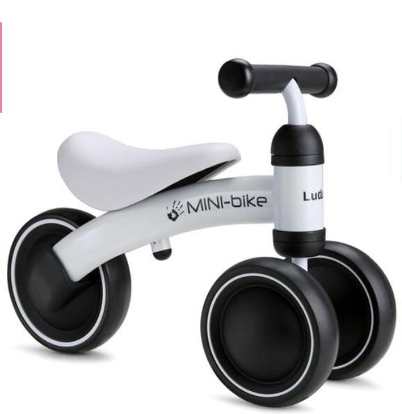Children's Balance Twist Car – Baby Walker Scooter S-Frame Leather Seat