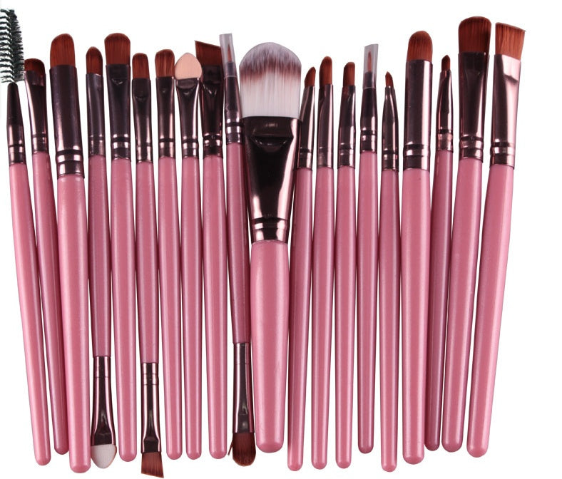 Dual-Tone Makeup Brush – Loose Powder, Blush & Eyeshadow