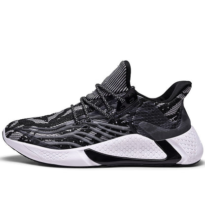 Men's Lightweight Running Trainers – Breathable Mesh Sports Shoes