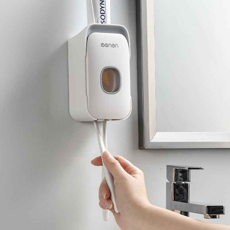 Automatic Toothpaste Dispenser – ABS Wall-Mounted Bathroom Accessory