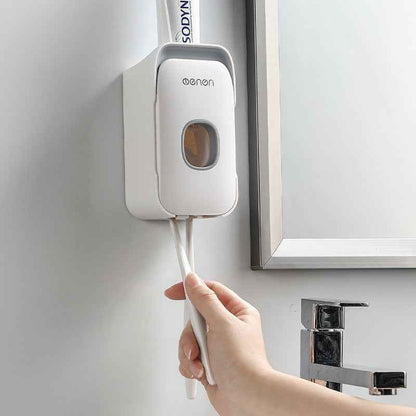Automatic Toothpaste Dispenser – ABS Wall-Mounted Bathroom Accessory