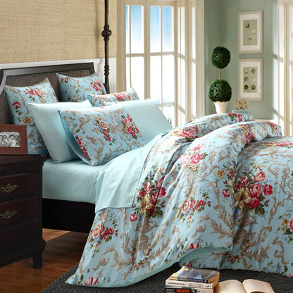 100% Cotton Printed Duvet Cover – 10 Designs, 4 Sizes
