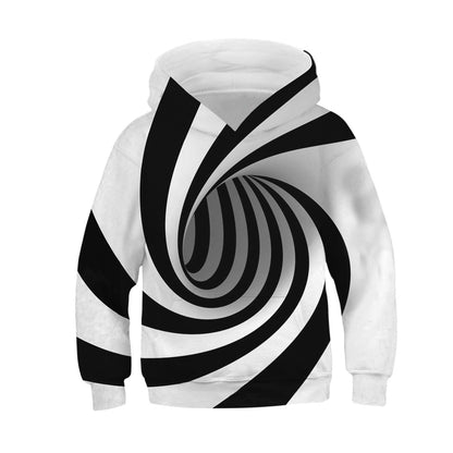 Children's Digital Print Hooded Sweatshirt | Kids Casual Hoodie XS-XL