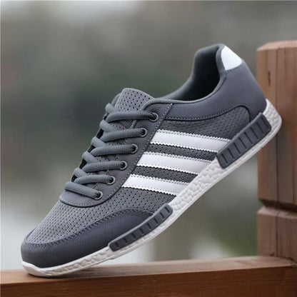 Men's Casual Sport Trainers | Breathable Mesh Lace-Up Shoes