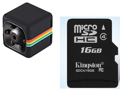 SQ11 Mini Hidden Camera — HD 1080P Night Vision with Motion Detection